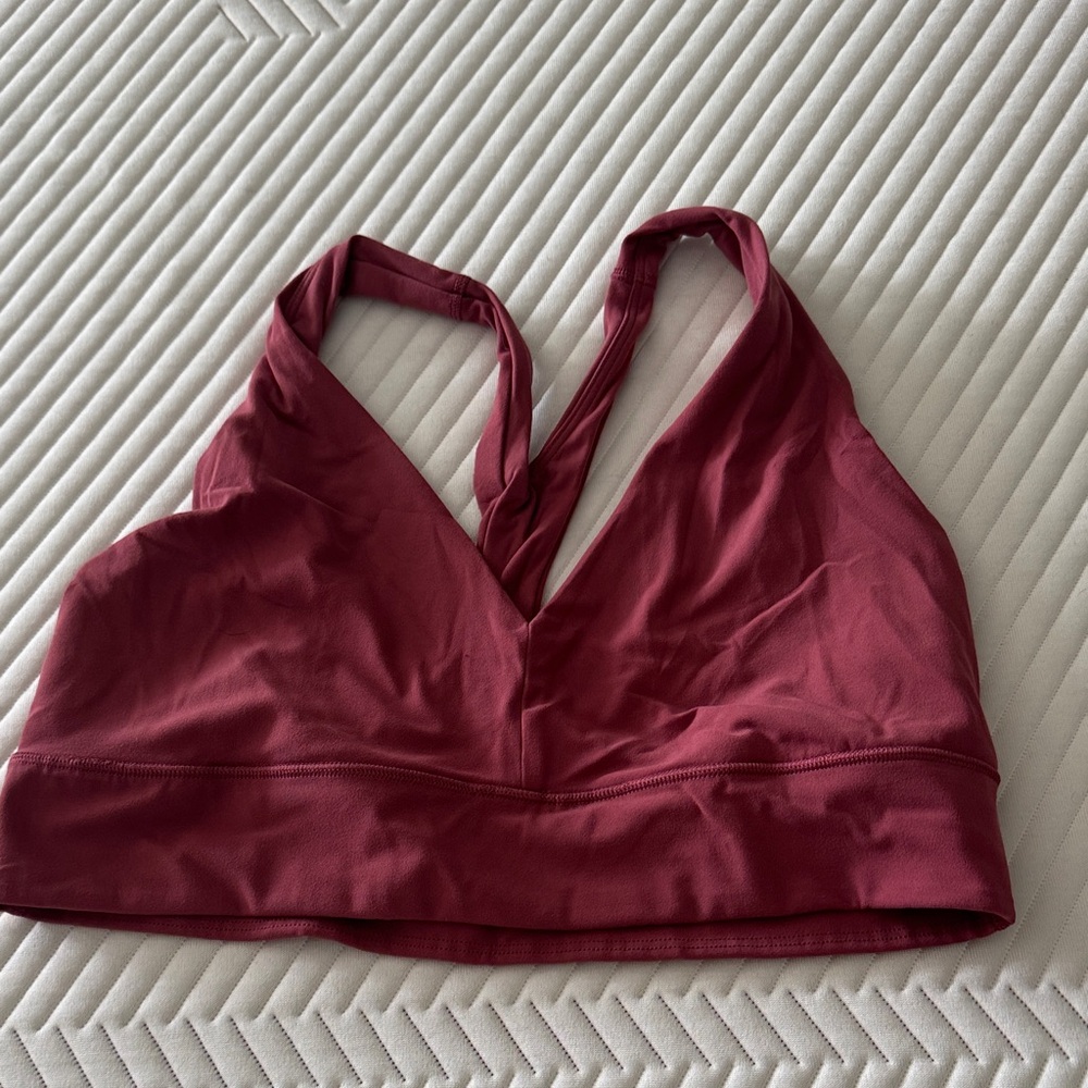 Athleta Transcend Plunge Sports Bra